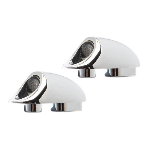 KODLIN Mini Fender Strut 3-1 Combo Feu Arrière / Clignotant | Noir Ou Chrome