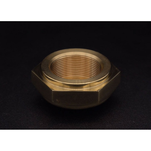 Motone "The Boss" Top Yoke / Steering Stem Brass Nut | LC or AC