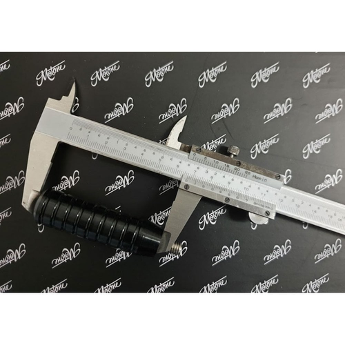 Motone Verlengde 66 Mm Lange Versnellingshendel Eindpin | Geribbeld | Zwart