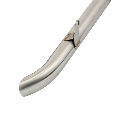 Motone Tuyaux D'Échappement Bedlam Slash-Cut Pour Street Twin ou Bobber/Speedmaster | Brossé