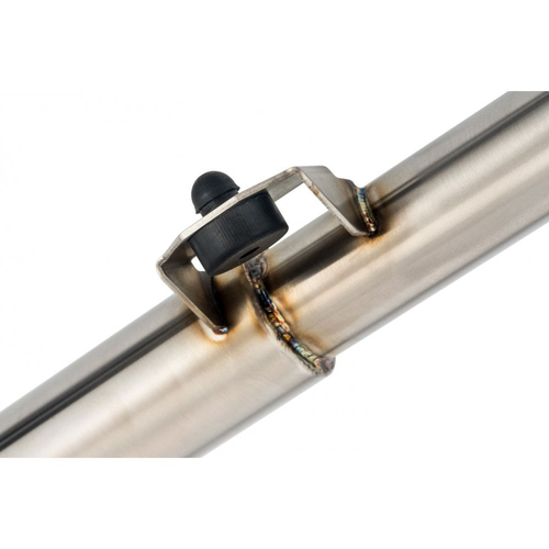 Motone Bedlam Slash-Cut Exhaust Pipes for Street Twin or Bobber/Speedmaster - Brushed