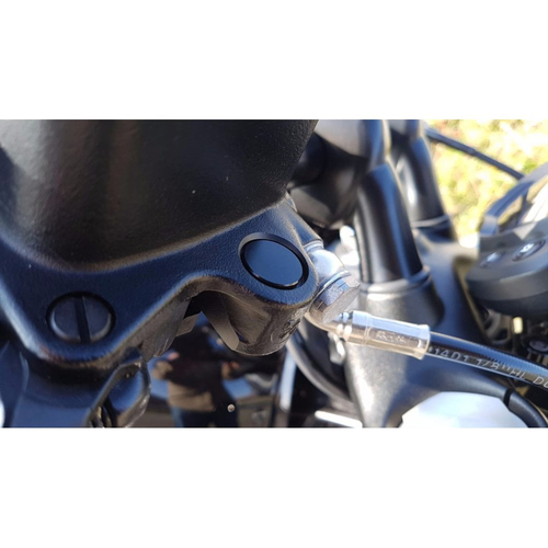 Motone Bouchons De Suppression De Rétroviseur (Barres D'Un Pouce) Lc T100 / T120 / Bobber
