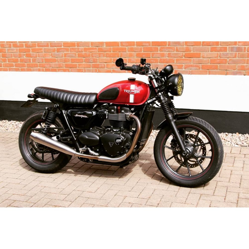 Motone Kit de Rangement Arrière Pour Triumph Twins Street Twin / Street Scrambler / T100 / T120 Refroidis par Liquide