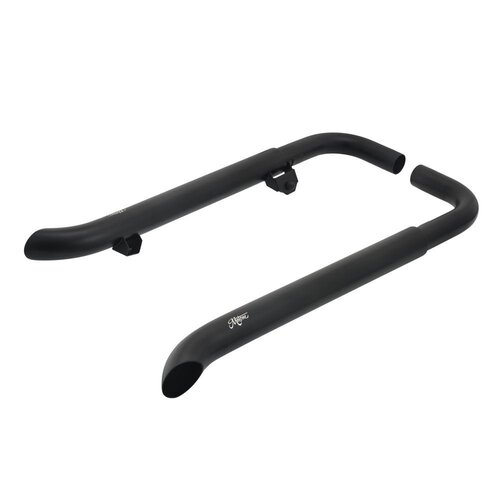 Motone Bedlam Slash | Cut Exhaust Pipes For Bobber / Speedmaster | Black