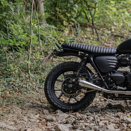 Motone Op Maat Gemaakt Spatbord Voorgeboord Voor Lichtsets Voor Spatbordmontage | Zwart | LC