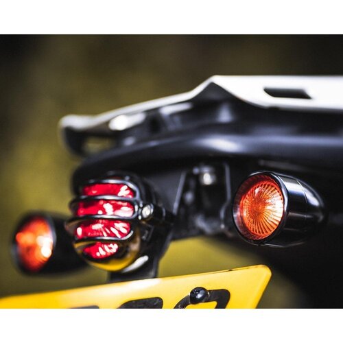 Motone Kit De Rangement Arrière Street Twin / Street Scrambler / T100 / T120 | Lecter Light Black Ou Cuda Light Black