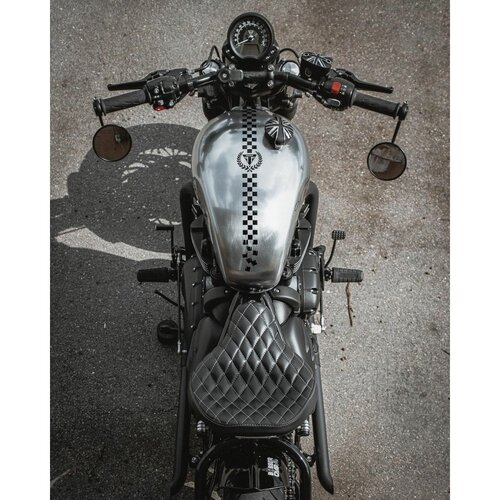 Motone Black Jack Union Jack Monza Cap Kit Für Triumph Und Hd | Kontrastpoliert