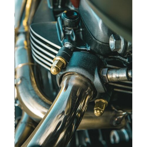 Motone Magnum Force | Auspuff-Klemmmuttern Aus Messing