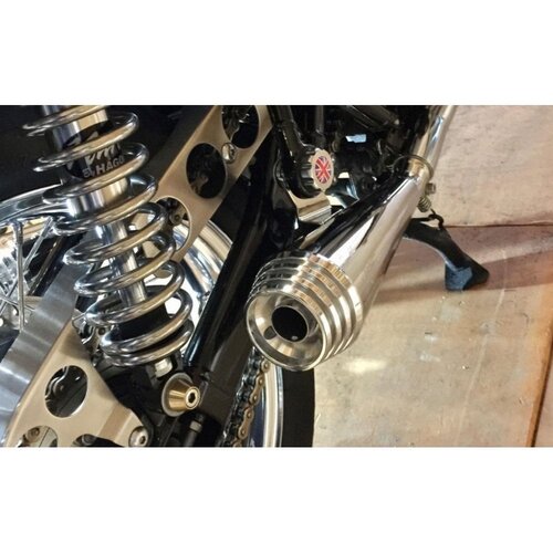 Motone Saturn V | Abgasanlage | T120 / T100 | Schwarz Oder Poliert