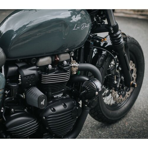 Motone Cylinder Stud Knuckles Caps | Polished or Black