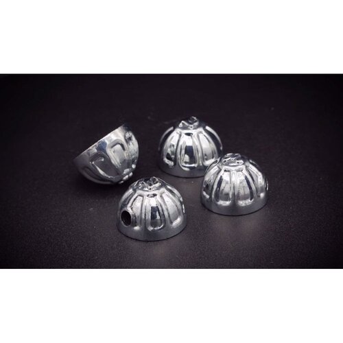 Motone Cylinder Stud Knuckles Caps | Polished or Black