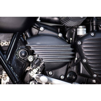 Streamliner-Ritzelabdeckung | Gerippt | LC | Street Twin/T100/T120 | Schwarz/Poliert Oder Gebürstet