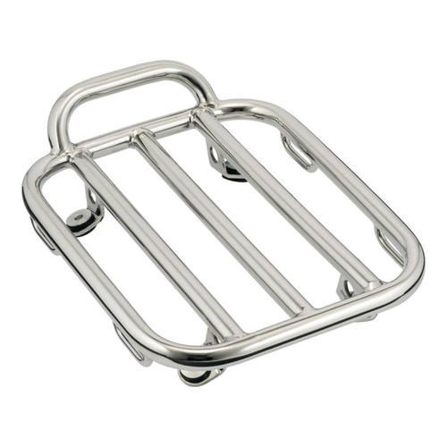 Motone Porte-Bagages Arrière Voyager | Pour Triumph Bobber/Indian Scout/Harley | Noir Ou Poli