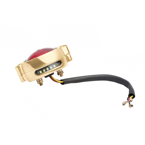 Motone Tail Tidy Kit Street Twin / Street Scrambler/T100/T120 | Eldorado Light Brass