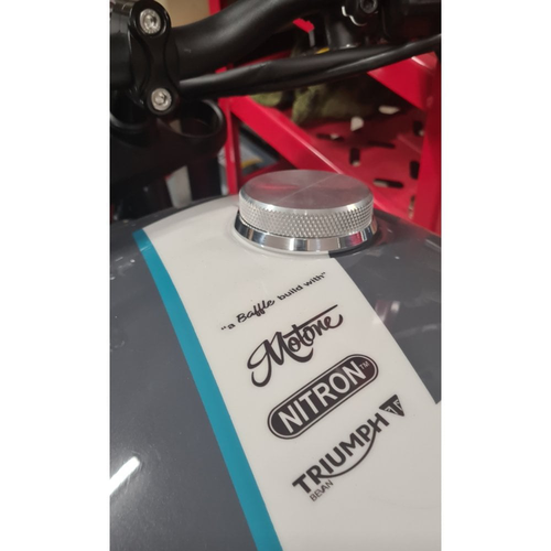 Motone Adaptateur D'Anneau De Billette Pour Le Montage Des Bouchons De Gaz Sur Speed Twin / Thruxton/Scrambler 1200
