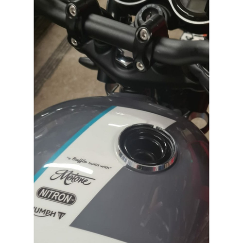 Motone Adaptateur D'Anneau De Billette Pour Le Montage Des Bouchons De Gaz Sur Speed Twin / Thruxton/Scrambler 1200
