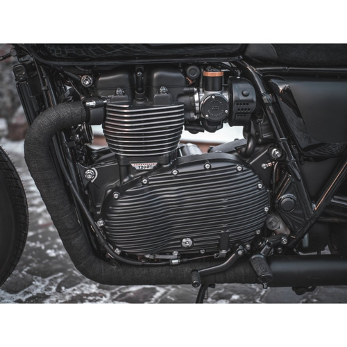 Motone Stealth Exhaust Clamps | Black