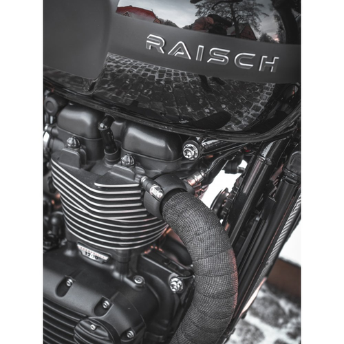 Motone Stealth Exhaust Clamps | Black