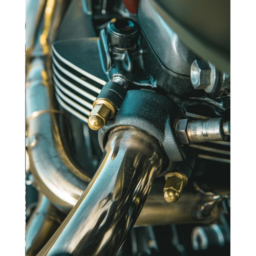 Motone Stealth Exhaust Clamps | Black