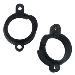 Stealth Exhaust Clamps | Black