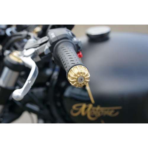 Motone Gemini | Brass Bar End Finishers