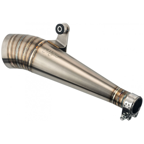 Motone ODIN | Exhaust System | Speed Twin / Thruxton | GP Style Race Cans (Optional Baffle)