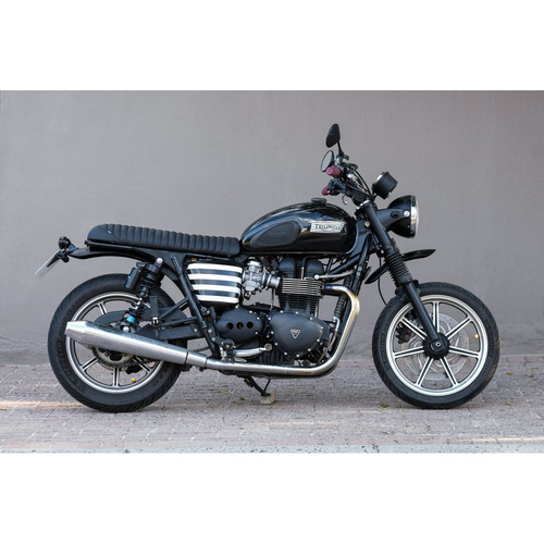 Motone High|Tail Mudguard | Predrilled For Fender Mount Light Kits | Black | AC