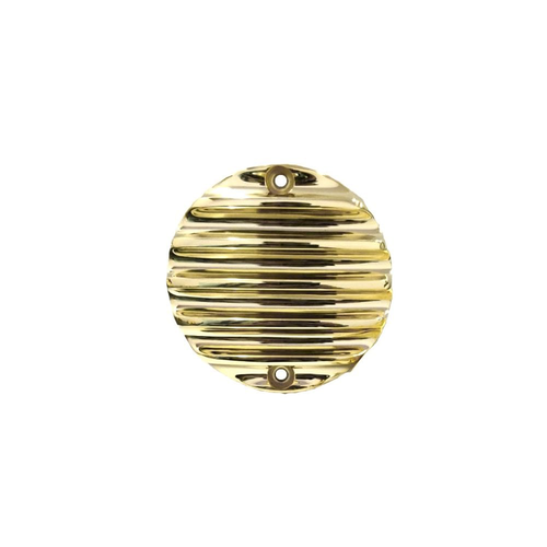 Motone Points Acg Cover/Badge | Ribbed | Solid Brass