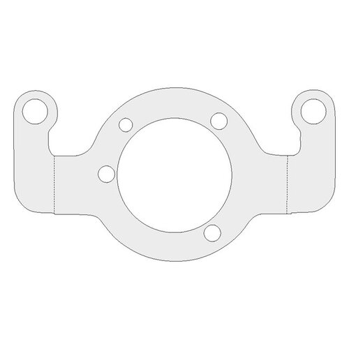 Luftfilter-Adapterhalterung | Chrom