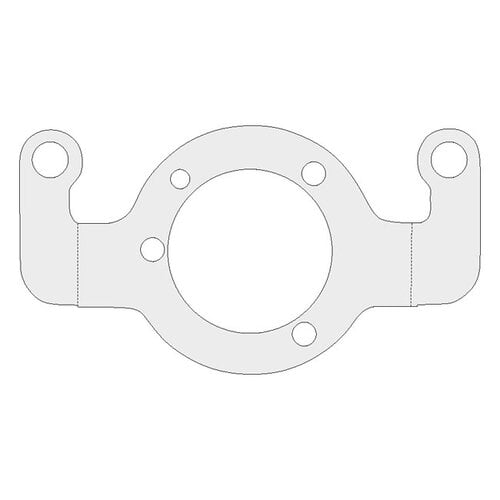 Support D'Adaptateur De Filtre À Air | Chrome