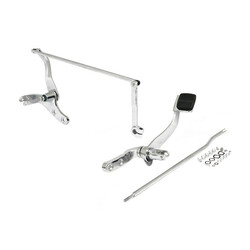 Dyna Forward Control Assembly | Chrome