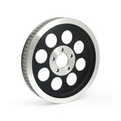Reproduktion Der Radscheibe Im Oem-Stil70 T | 1-1/2" Gürtel | Schwarz