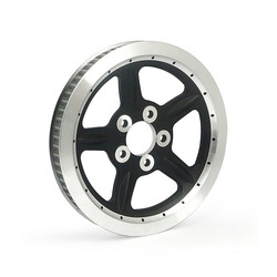 Reproduktion Der Radscheibe Im Oem-Stil 68 T | 1-1/8" Gürtel | Schwarz