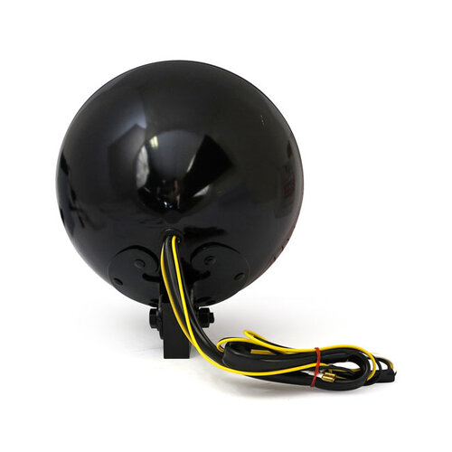 7" H4 Headlamp For Fl Models | Clear Lens | Black