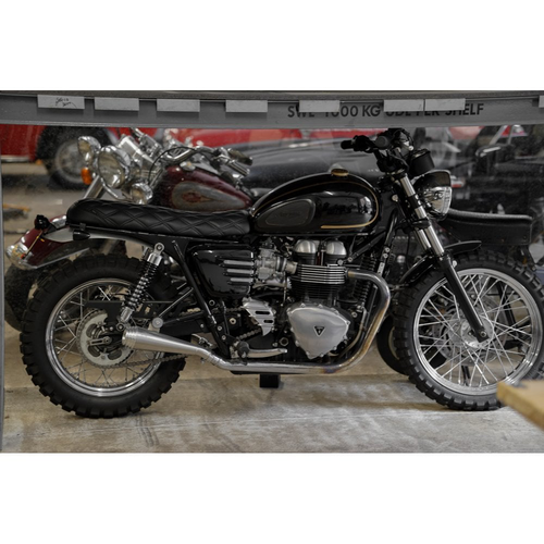 Motone Saturne V | Système D'Échappement | T100 Refroidi Par Air 2001-2015 | Brossé ou Poli miroir