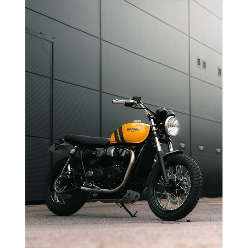 Motone High|Tail Custom Mudguard Predrilled For Fender Mount Light Kits | Brushed | LC