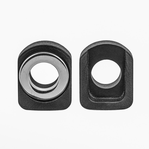 Motone Forged Aluminium Chain Adjuster Block Kit | Black