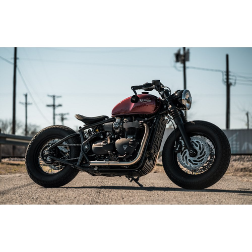 Motone Siège King Cobra | Triomphe Bobber | Côtes Verticales Ou Point De Diamant Ou Diamant Complet