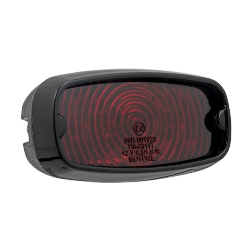 Motone Feu Arrière Gort | LED | Noir Brillant ou Noir Craquelé ou Brillant