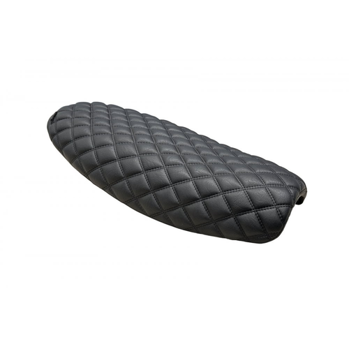 Motone La Vipère Noire | Siège À Profil Bas Avec Point De Diamant | Noir ou Marron Tabac