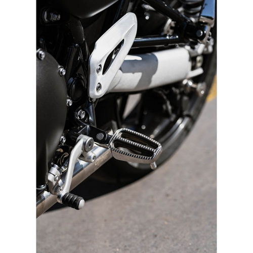 Motone Ranger Foot Pegs | Solo Set for Rider and Passenger | Polished