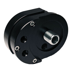 Offset-Ölfilteradapter | Schwarz