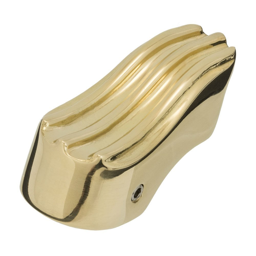 Motone Talon Geribbelde Koppelingshefferafdekking | Messing