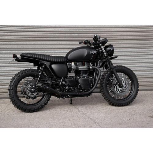 Motone Élevé | Garde-Boue Personnalisé Pré-Percé Pour Les Kits D'Éclairage De Montage Sur Garde-Boue | Anodisé Noir | LC