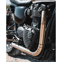 Système D'Échappement Nautilus | Speed ​​Twin/Thruxton 1200 Ou T120/T100 Bonneville Ou Bobber ou Street Twin / Speed ​​Twin 900