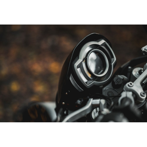 Motone Microblade-Aluminiumsieb | Schwarz Glänzend