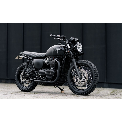 Motone Échappement H-Bomb T120 / T100 LC | Tueur De Base De Données | Noir