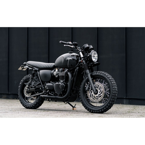 Motone H-Bomb T120 / T100 LC Auspuff | DB-Killer | Schwarz