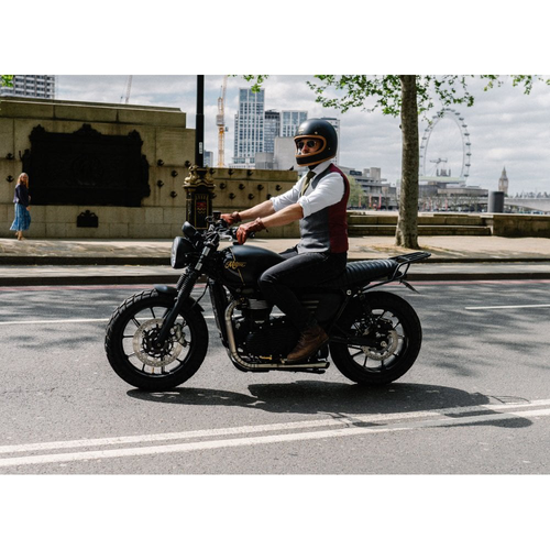 Motone GT Grand Tourer-Rek | Straat Twin / Straat Scrambler / T100 / T120 | Zwart Of Gepolijst