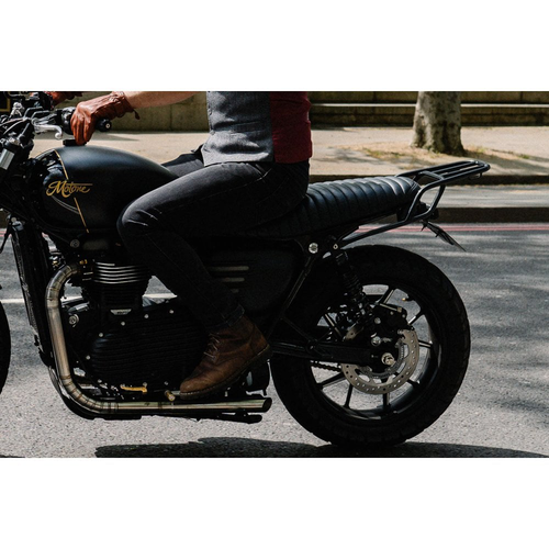 Motone GT Grand Tourer-Rek | Straat Twin / Straat Scrambler / T100 / T120 | Zwart Of Gepolijst